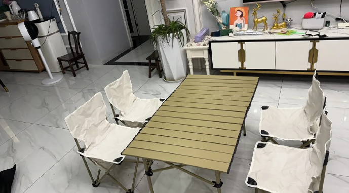 【露营桌椅套装!】户外露营必不可少的装备!一套配齐!