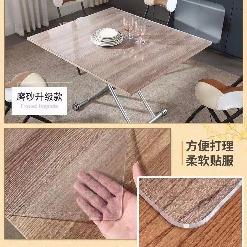【透明桌垫推荐！】耐脏！耐高温！柔软服帖！