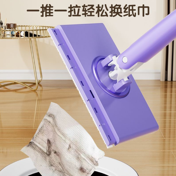 【夹布平板拖推荐！】角角落落都能清洁！洗脸巾二次利用！