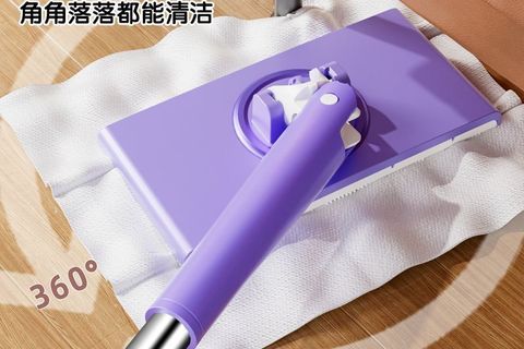 【夹布拖把推荐！】角角落落不放过！一净到底！
