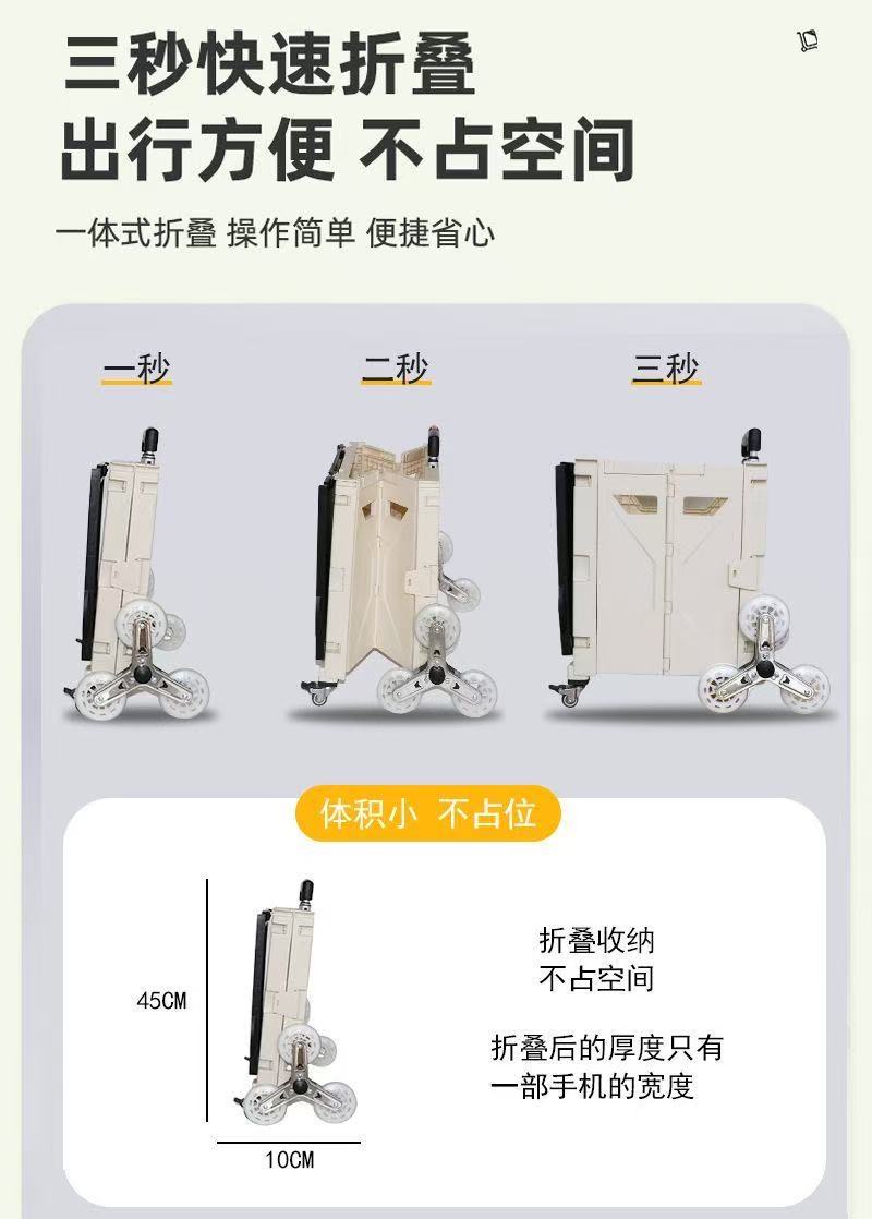 【买菜神器推荐!】环保买菜车!超大容量轻松装!