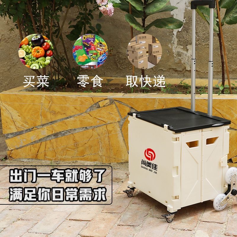 【买菜必备神器！】购物买菜！一车搞定！