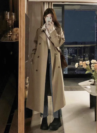小个子的姐妹们应该怎么选风衣？风衣秋冬搭配