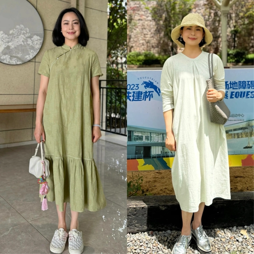 见过世面的中年女性,不刻意扮嫩,不盲目追大牌,时髦还大方