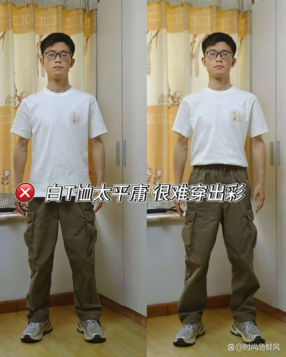 到上海才发现：不兴白T恤了！满街男人都在穿“老钱衫”，真高级
