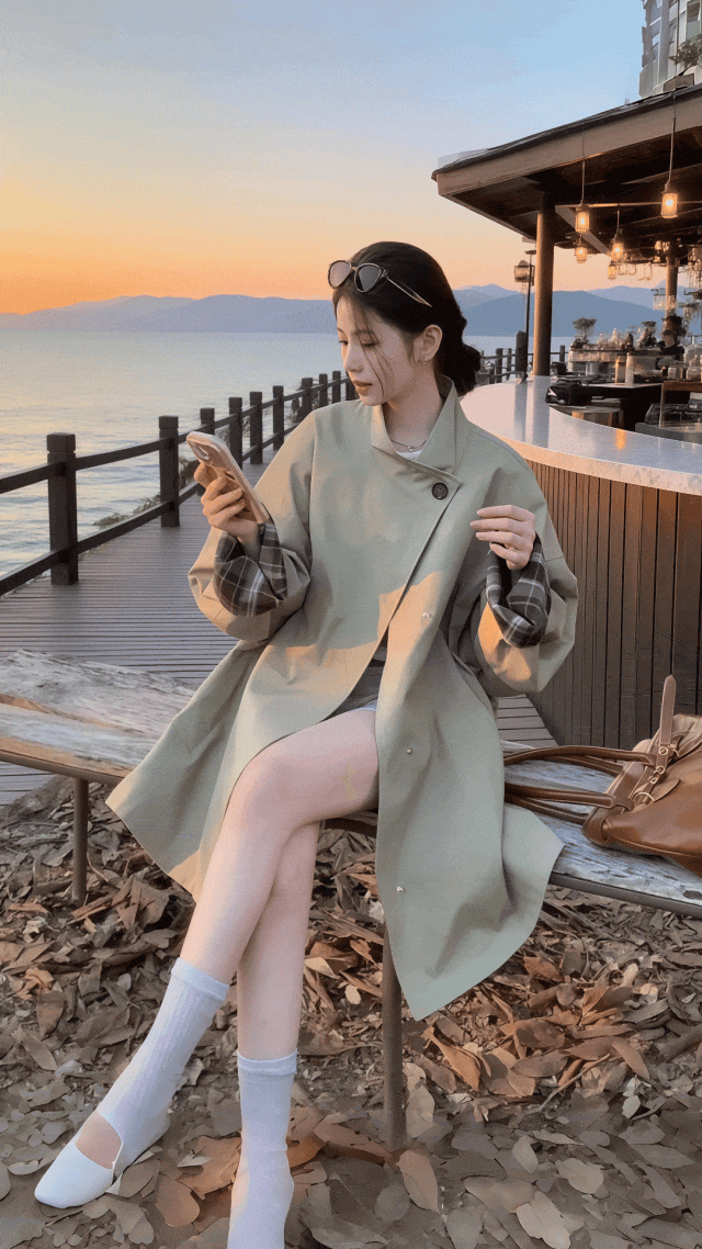 入秋的第一件风衣就要这么穿！