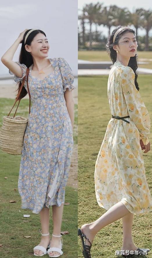 夏天,还是得穿“碎花裙”,但要谨记“3不要”,才能穿得很洋气