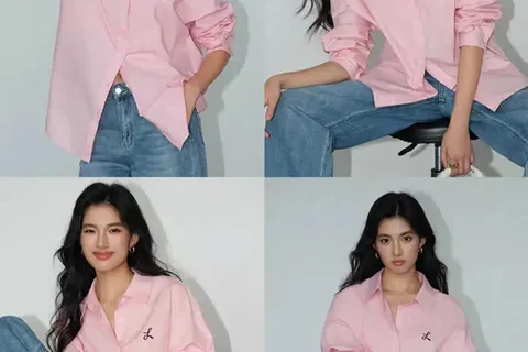 “衬衫+牛仔裤”是早秋的顶流吧！松弛又高级，有大女主气质
