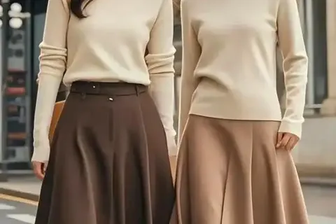 秋日温柔色彩 美拉德穿搭指南