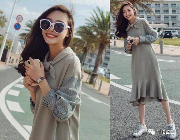 秋冬淑女风|精致针织连衣裙穿出高级女人味
