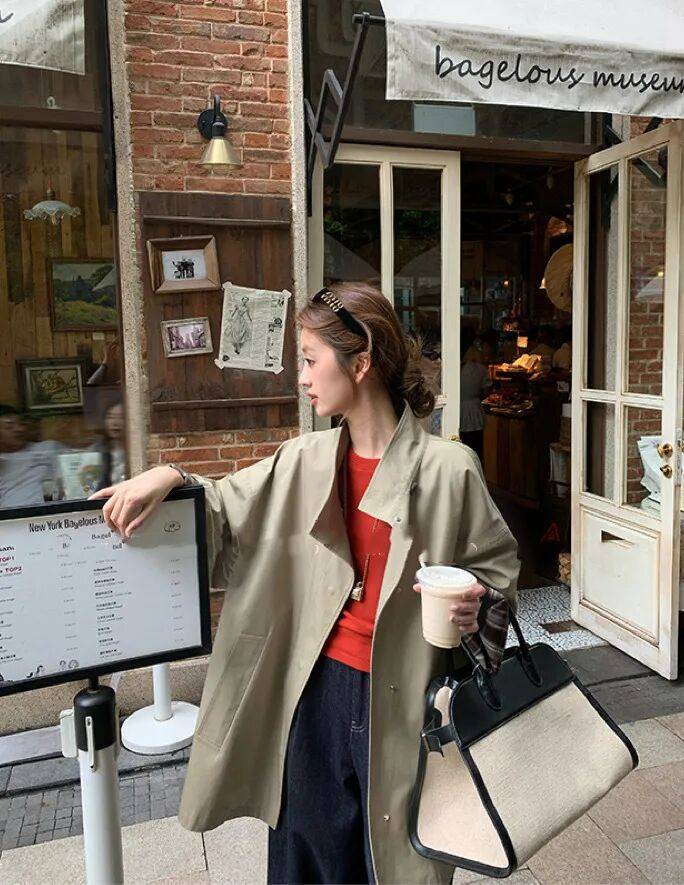 入秋的第一件风衣就要这么穿！