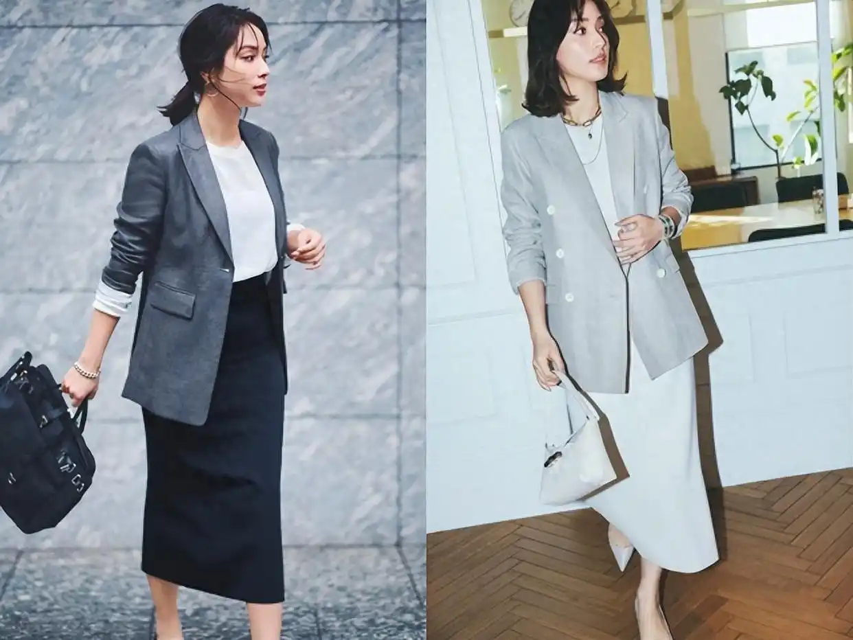 高级灰穿搭攻略，告别土气穿出高级美，四季穿搭模板全都有