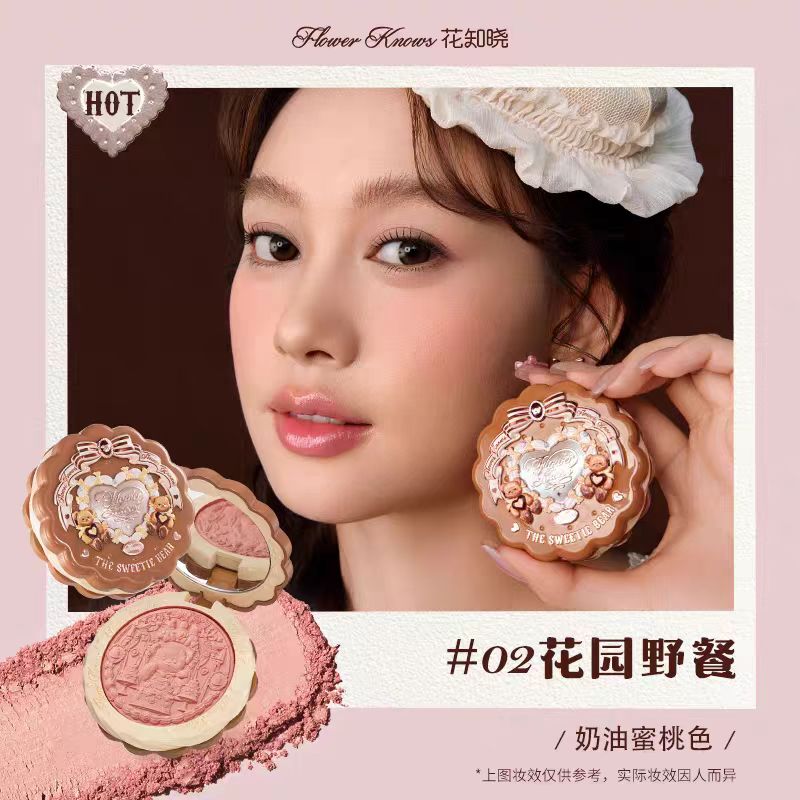 黄皮/白皮盲入不踩雷！热门腮红色号实测，手残党也能 get 自然好气色！