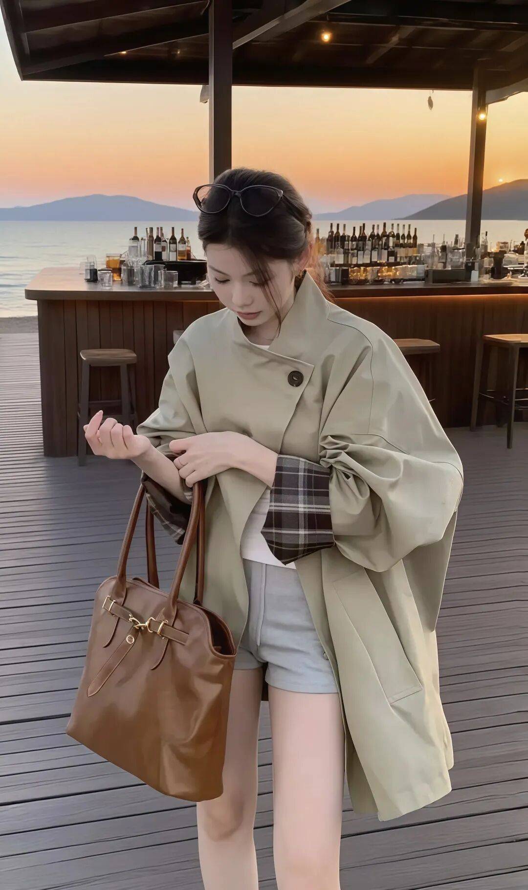 入秋的第一件风衣就要这么穿！