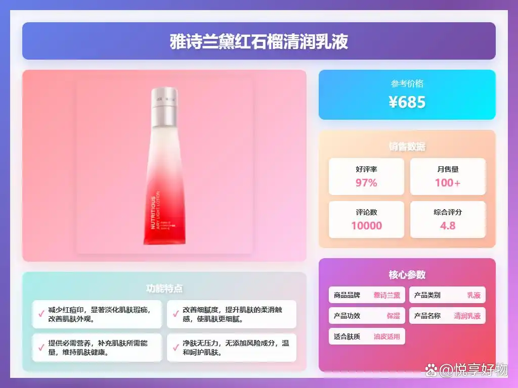 2025年3款雅诗兰黛乳液推荐：解析红石榴、白胶原等系列，哪款性价比高、质量怎么样好用吗？附价格参考！