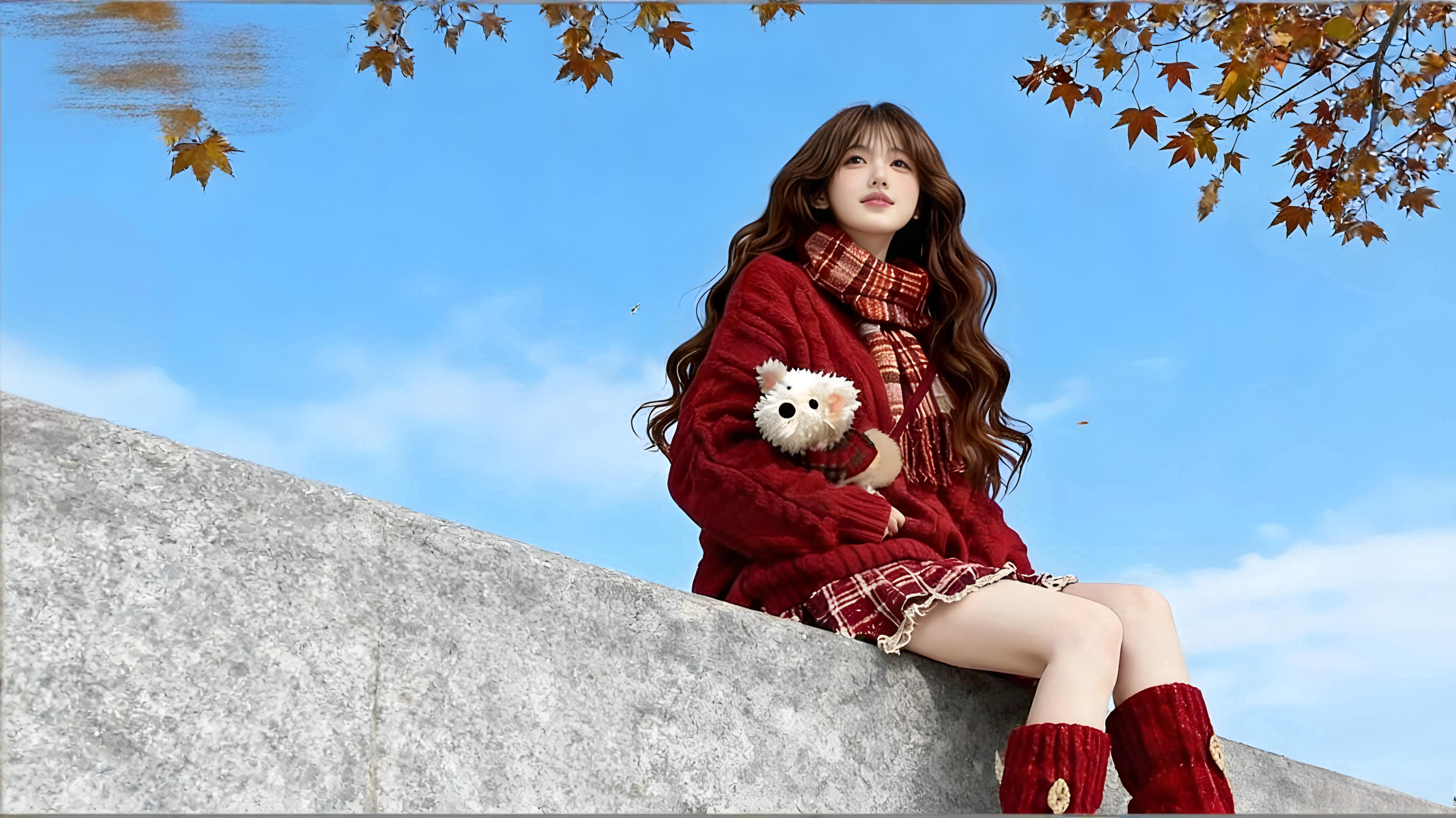 圣诞这么穿🎄，闺蜜问我要了一整晚链接！🔗😆