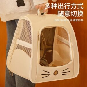 🐱猫包出行神器｜多背法透气猫包，带毛孩子出门超安心✨