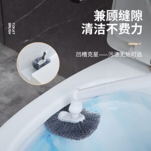 🧼壁挂式马桶刷｜无死角清洁 + 沥水速干，卫生间清洁神器✨
